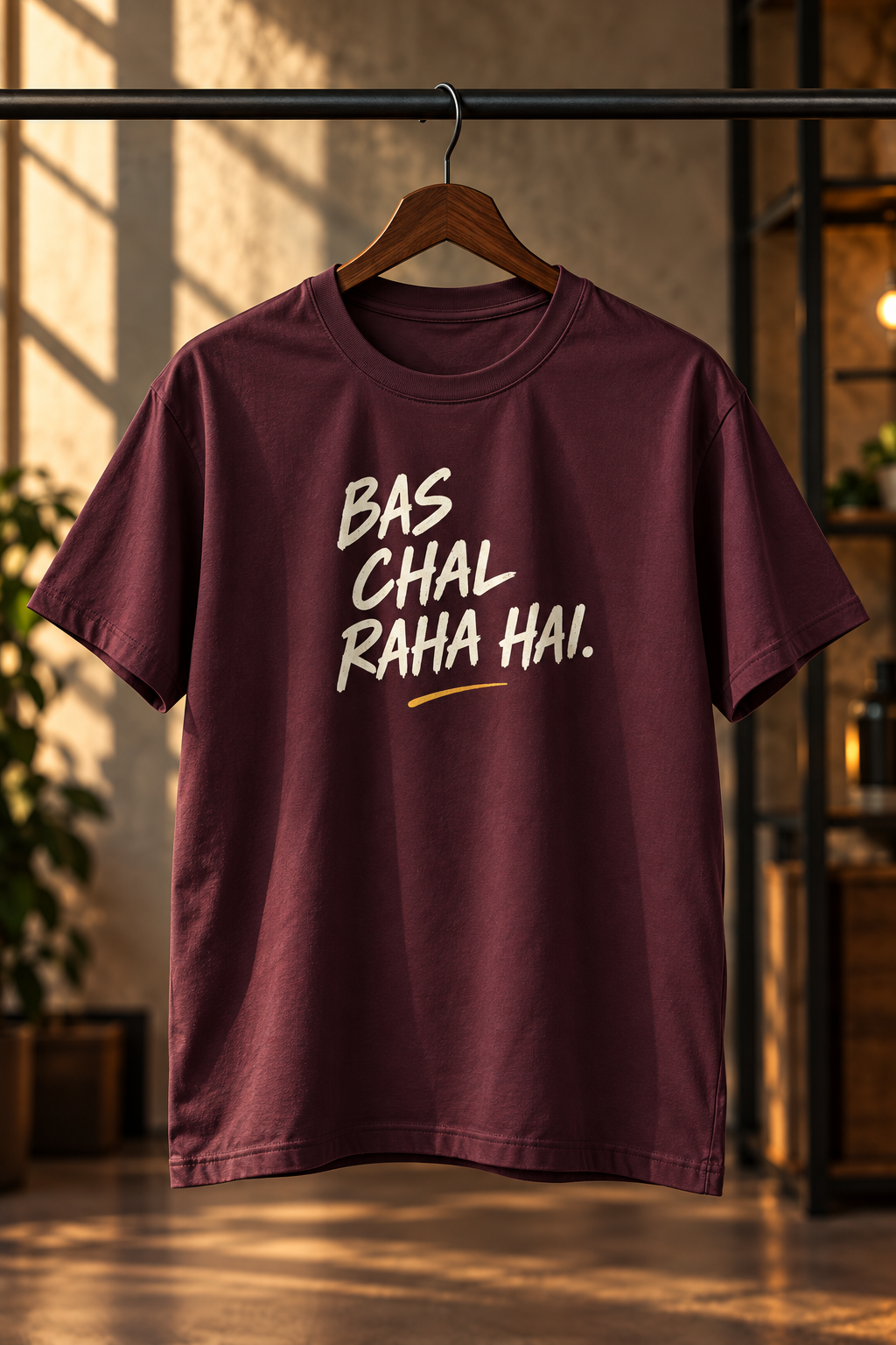 Bas Chal Raha hai Text